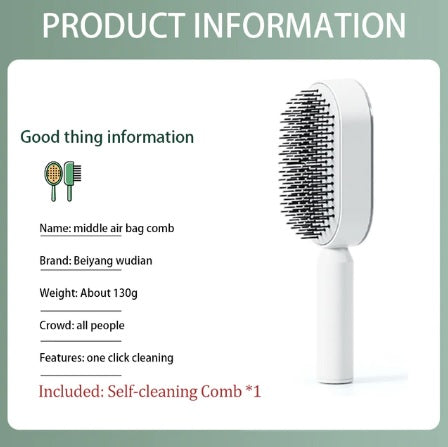 Self Cleaning Hair Brush for Everyone